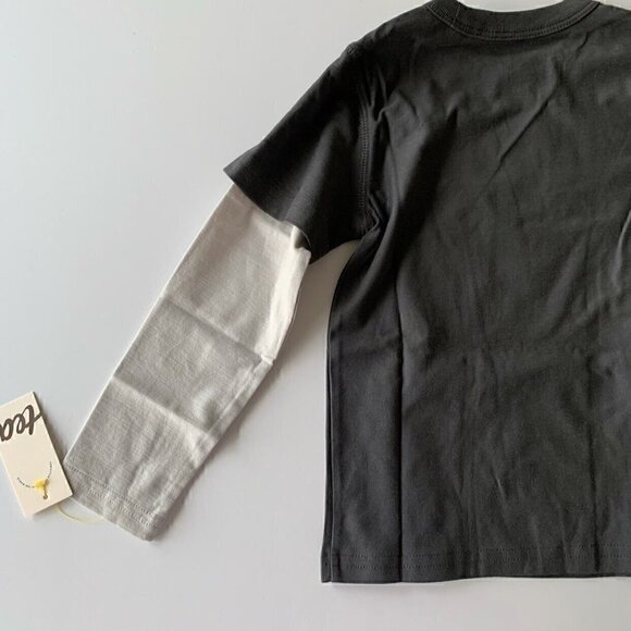 Tea Collection Dragon Layered Sleeve Graphic Boy Tee 2T 3T 4T - Picture 5 of 7